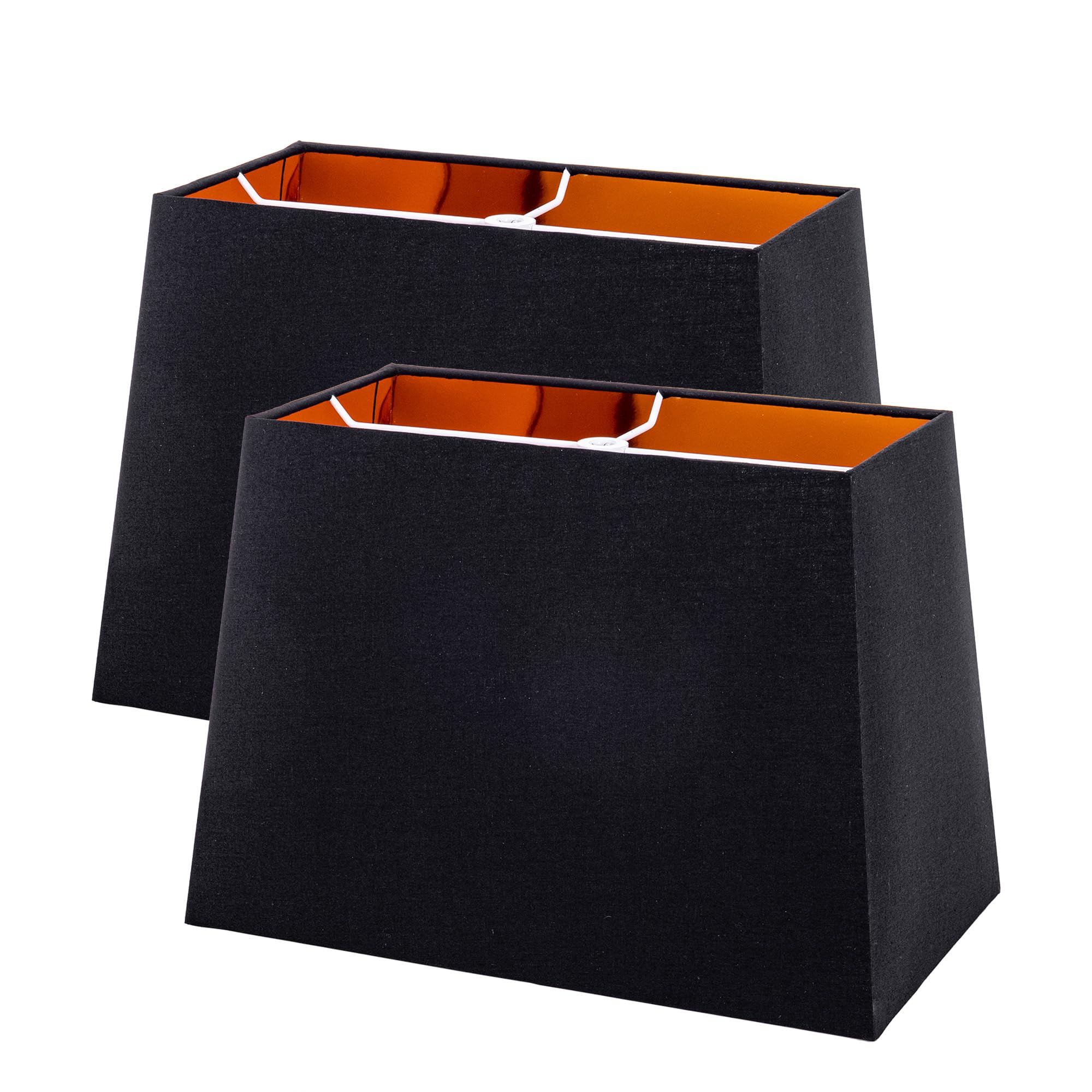 Wellmet Set of 2 Square Lampshade, 12